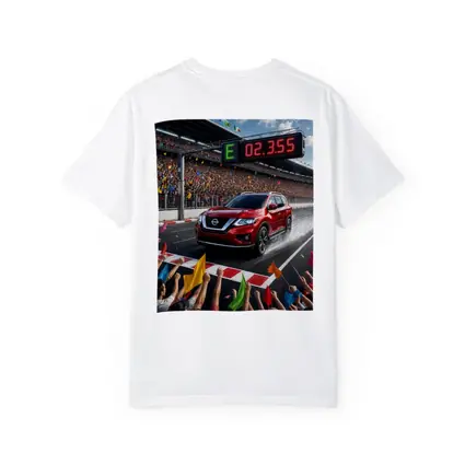Nissan Pathfinder Racing Track Crowd Celebration
