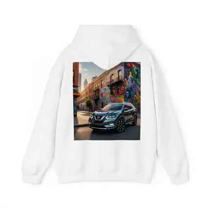 Nissan Rogue SUV Urban Graffiti Street Scene