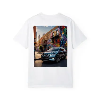 Nissan Rogue SUV Urban Graffiti Street Scene