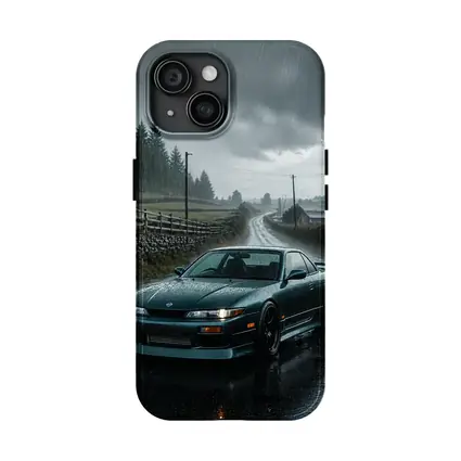 Nissan Silvia S13 Rainy Country Road