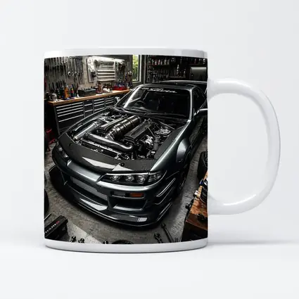 Nissan Silvia S14 Open Hood Garage Build