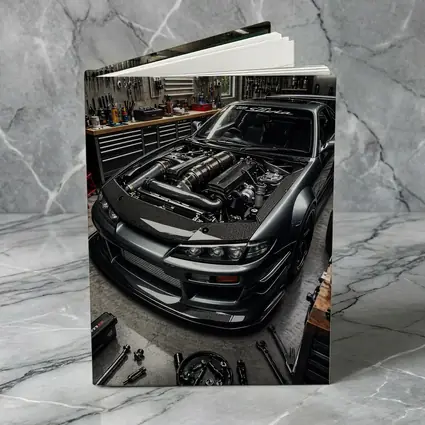 Nissan Silvia S14 Open Hood Garage Build