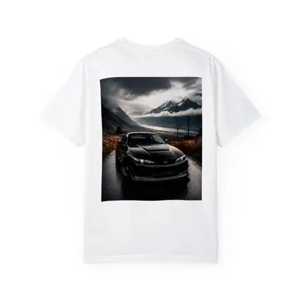 Nissan Silvia Black Car Moody Mountain Road