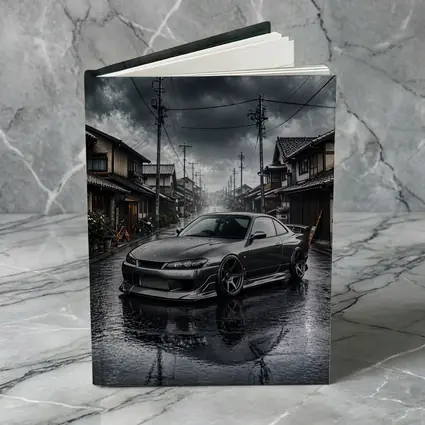 Nissan Silvia S15 Rainy Japanese Street