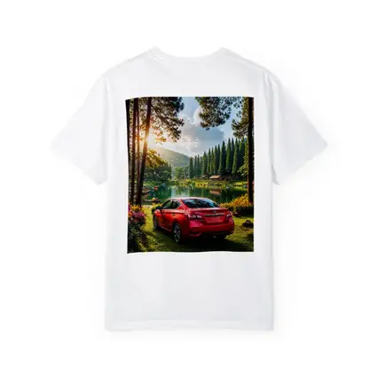 Nissan Sentra Red Sedan by Forest Lake