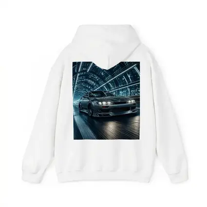 Nissan Silvia Night Tunnel Neon Drive