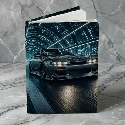 Nissan Silvia Night Tunnel Neon Drive