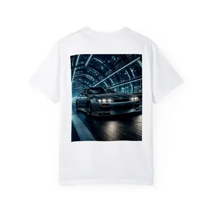 Nissan Silvia Night Tunnel Neon Drive