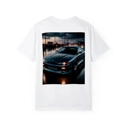 Nissan Silvia S13 Wet Street Night