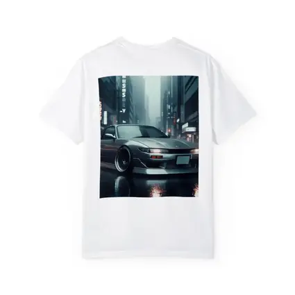 Nissan Silvia S13 Rainy City Street