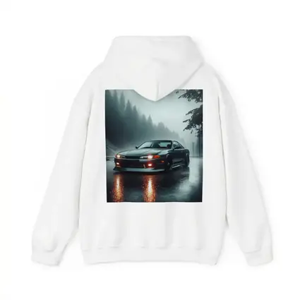 Nissan Silvia S13 Rainy Forest Road