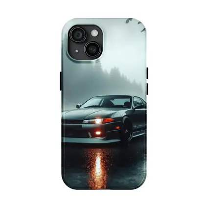 Nissan Silvia S13 Rainy Forest Road