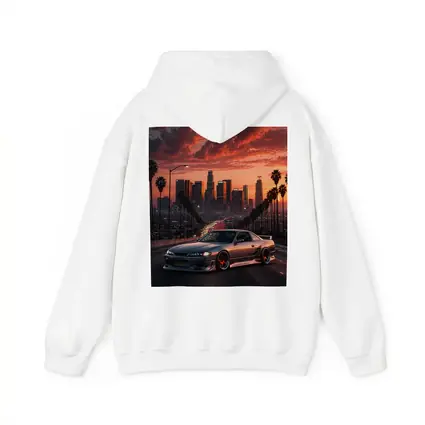 Nissan Silvia S14 Los Angeles Sunset Skyline