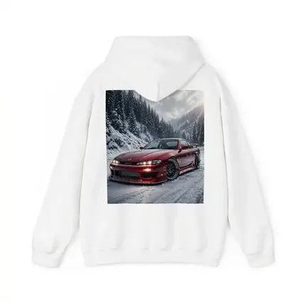 Nissan Silvia S14 Red Snow Forest
