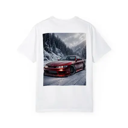 Nissan Silvia S14 Red Snow Forest