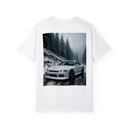 Nissan Silvia S14 Snowy Forest Road