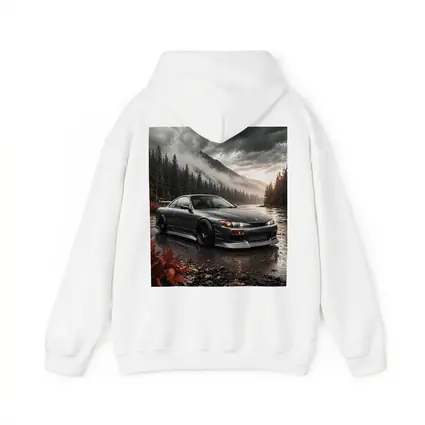 Nissan Silvia S14 Moody Mountain Forest Scene