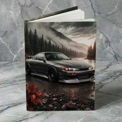 Nissan Silvia S14 Moody Mountain Forest Scene