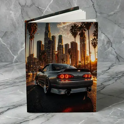 Nissan Silvia S14 Los Angeles City Sunset