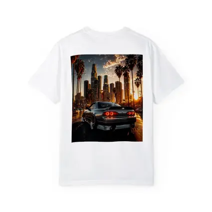Nissan Silvia S14 Los Angeles City Sunset