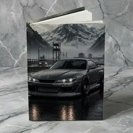 Nissan Silvia S15 Rainy Mountain Road