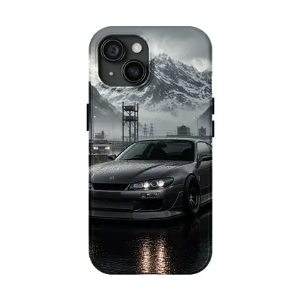 Nissan Silvia S15 Rainy Mountain Road
