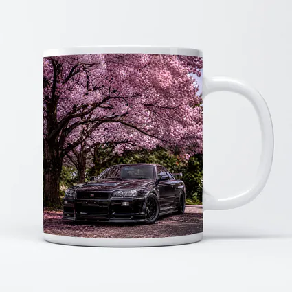 Nissan Skyline GT-R R34 Cherry Blossoms