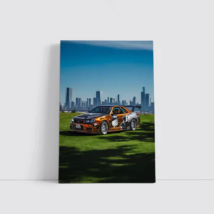 Nissan Skyline GTR R34 City Skyline