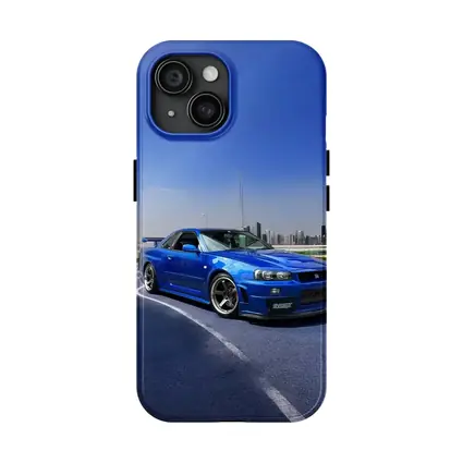 Nissan Skyline GT-R R34 Blue City