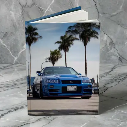 Nissan Skyline GT-R R34 Blue City