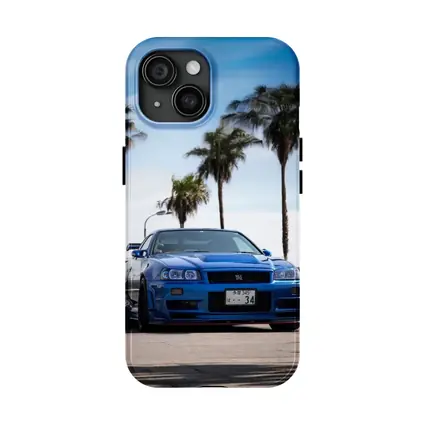 Nissan Skyline GT-R R34 Blue City