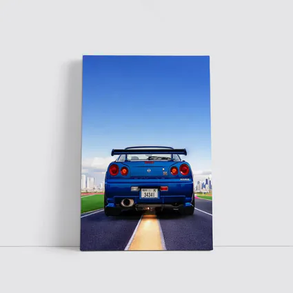 Nissan Skyline GT-R R34 City Skyline