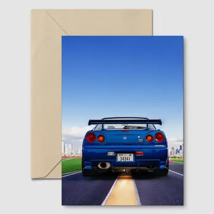 Nissan Skyline GT-R R34 City Skyline