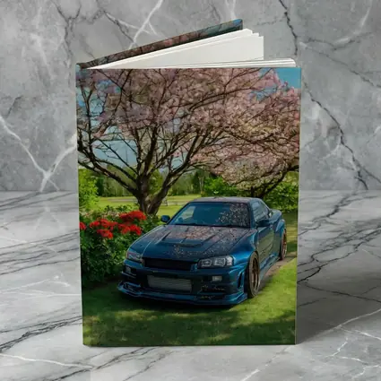 Nissan Skyline GT-R R34 Cherry Blossom Garden