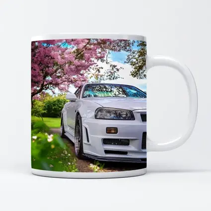 Nissan Skyline GT-R R34 Cherry Blossom Garden