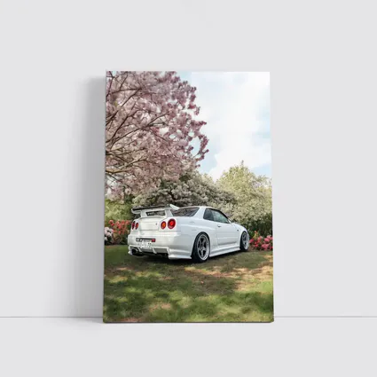 Nissan Skyline GT-R R34 Cherry Blossom Garden