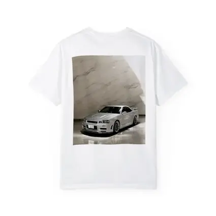 Nissan Skyline GT-R R34 Silver Marble