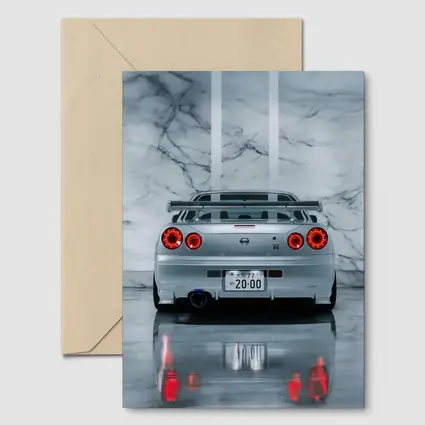 Nissan Skyline GT-R R34 Marble Studio