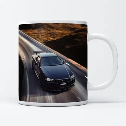Nissan Skyline GT-R R34 Mountain Road