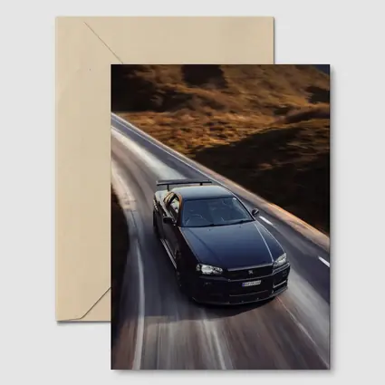 Nissan Skyline GT-R R34 Mountain Road