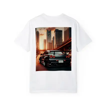 Nissan Skyline GT R City Sunset Drive