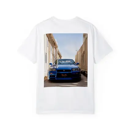 Nissan Skyline GT-R R34 Blue City Alley