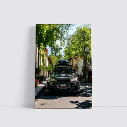 Nissan Skyline GT-R R34 European Street Scene