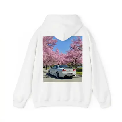 Nissan Skyline GT-R R34 Cherry Blossoms Japan