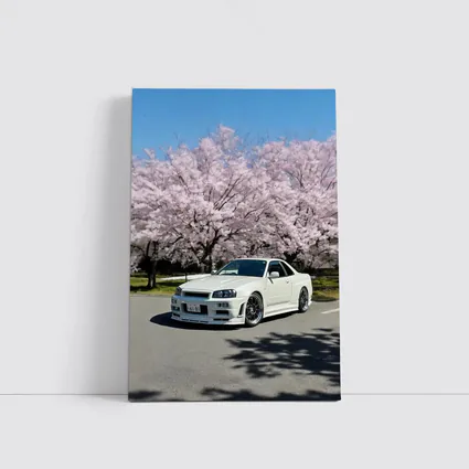 Nissan Skyline GT-R R34 Cherry Blossoms