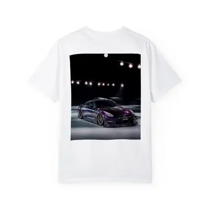 Nissan GT-R Purple Wide Body Night Shot