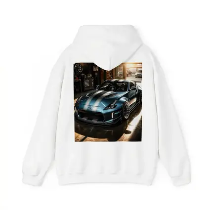 Nissan 370Z Wide Body Build Garage Scene