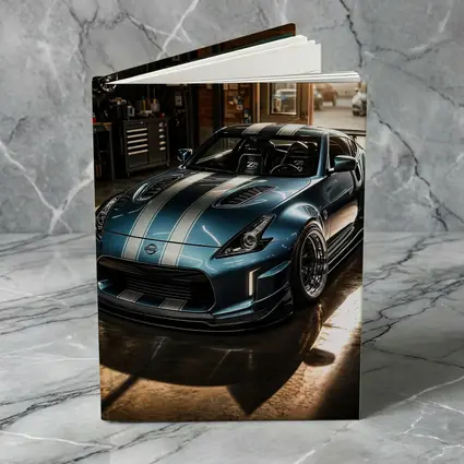 Nissan 370Z Wide Body Build Garage Scene