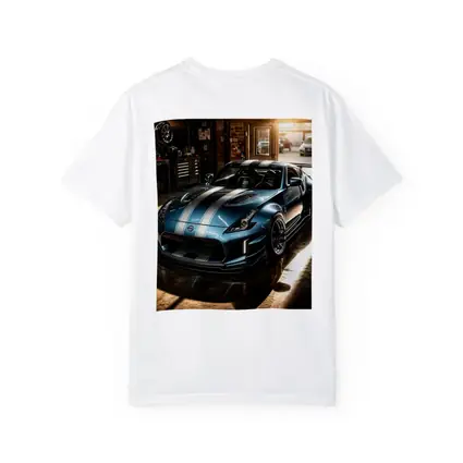 Nissan 370Z Wide Body Build Garage Scene