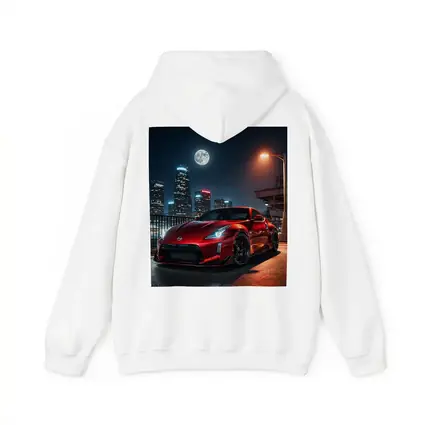 Nissan 370Z Red City Night Skyline